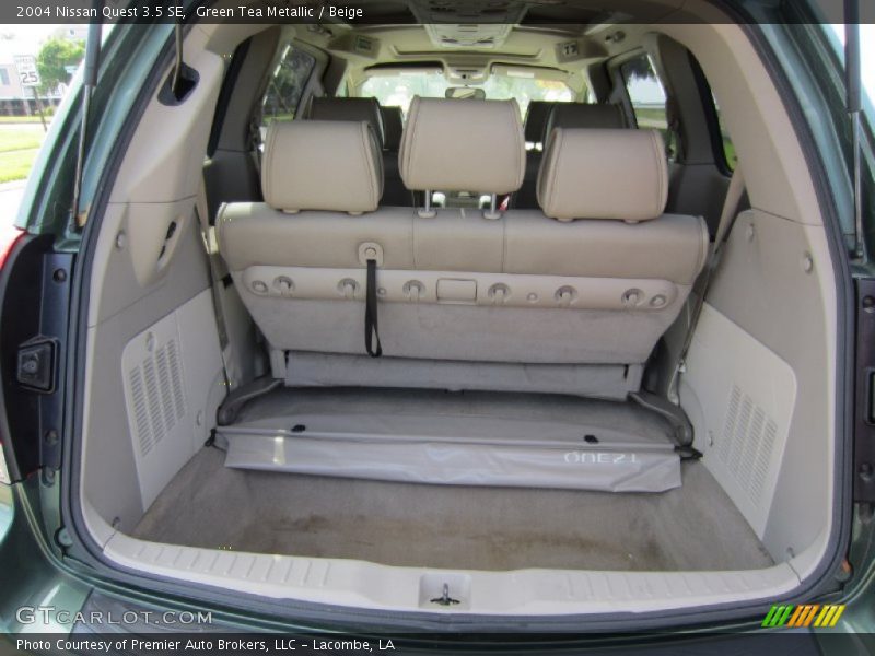 Green Tea Metallic / Beige 2004 Nissan Quest 3.5 SE