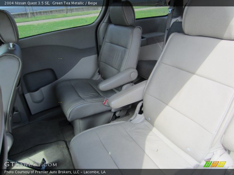 Green Tea Metallic / Beige 2004 Nissan Quest 3.5 SE