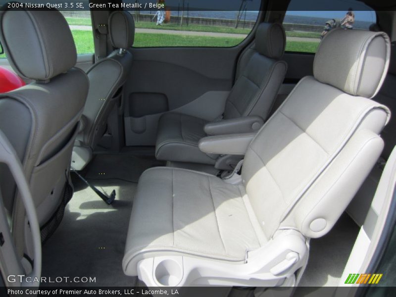 Green Tea Metallic / Beige 2004 Nissan Quest 3.5 SE