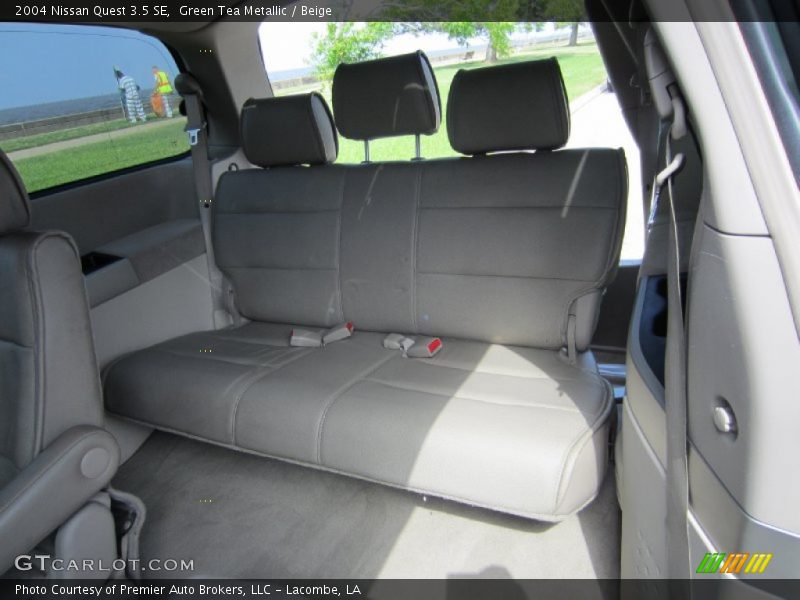 Green Tea Metallic / Beige 2004 Nissan Quest 3.5 SE