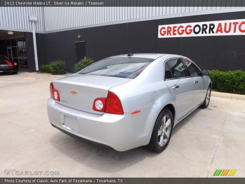 Silver Ice Metallic / Titanium 2012 Chevrolet Malibu LT