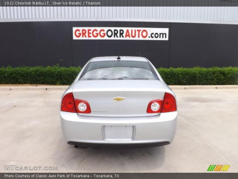 Silver Ice Metallic / Titanium 2012 Chevrolet Malibu LT