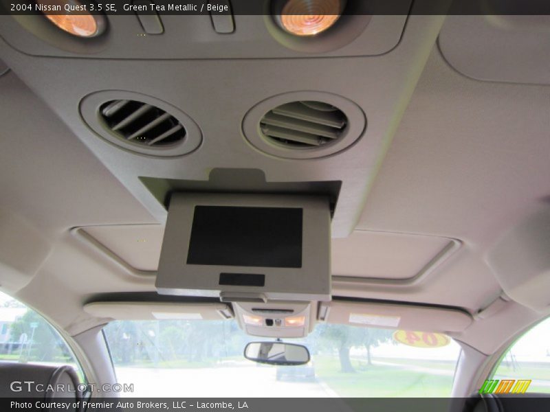 Green Tea Metallic / Beige 2004 Nissan Quest 3.5 SE