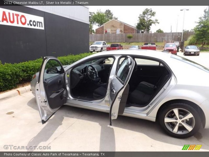 Silver Ice Metallic / Titanium 2012 Chevrolet Malibu LT