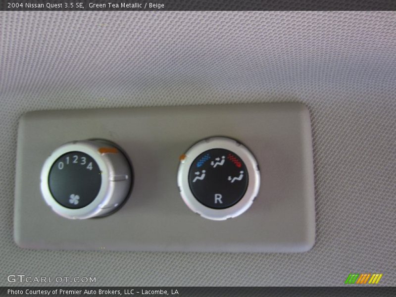 Green Tea Metallic / Beige 2004 Nissan Quest 3.5 SE