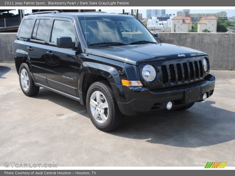 Blackberry Pearl / Dark Slate Gray/Light Pebble 2011 Jeep Patriot Sport