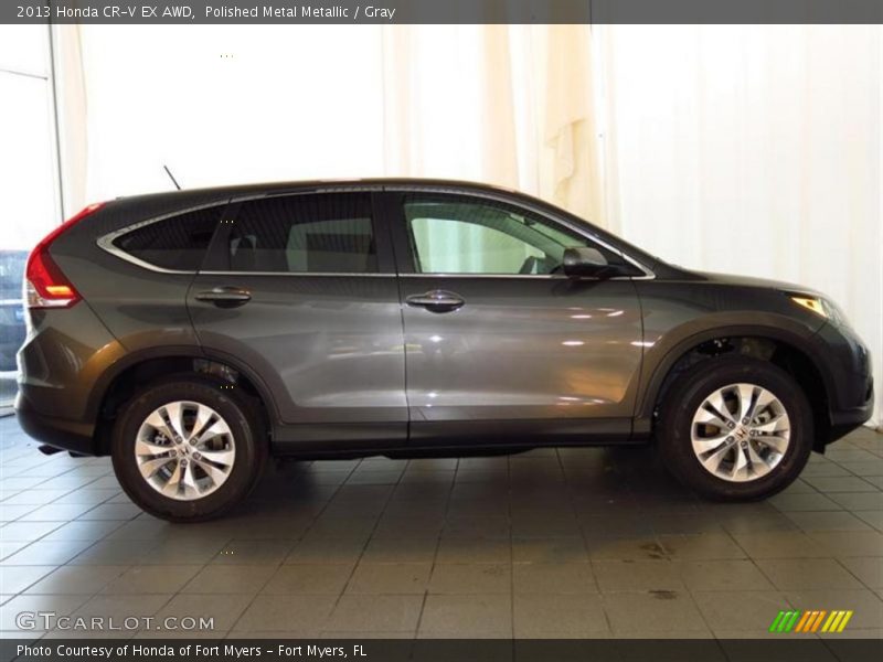 Polished Metal Metallic / Gray 2013 Honda CR-V EX AWD