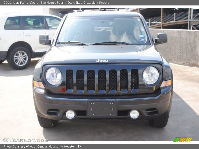 Blackberry Pearl / Dark Slate Gray/Light Pebble 2011 Jeep Patriot Sport