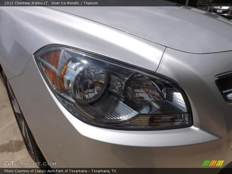 Silver Ice Metallic / Titanium 2012 Chevrolet Malibu LT
