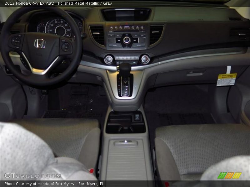 Polished Metal Metallic / Gray 2013 Honda CR-V EX AWD