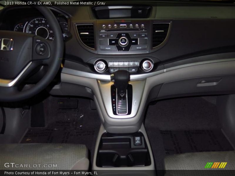 Polished Metal Metallic / Gray 2013 Honda CR-V EX AWD