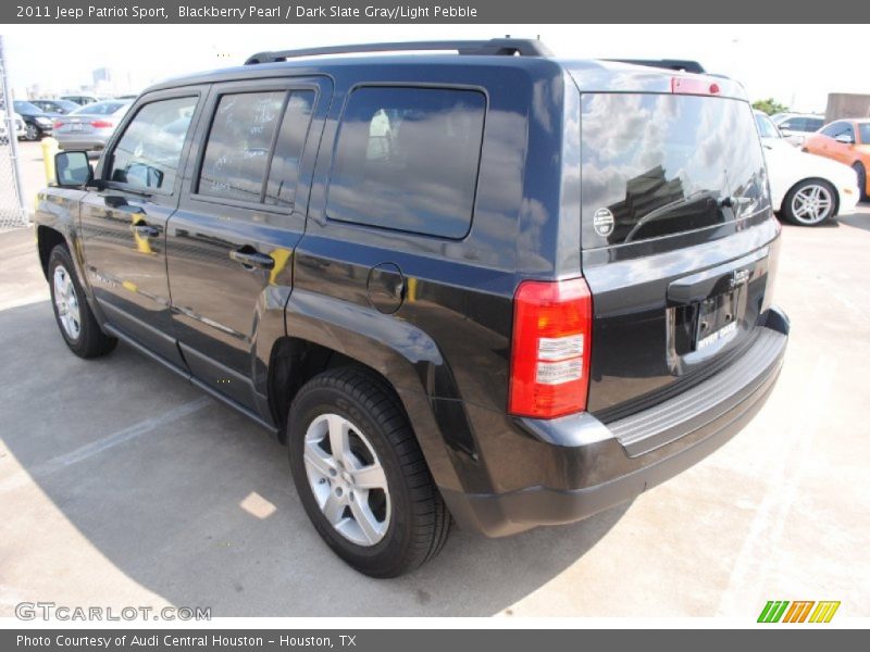 Blackberry Pearl / Dark Slate Gray/Light Pebble 2011 Jeep Patriot Sport