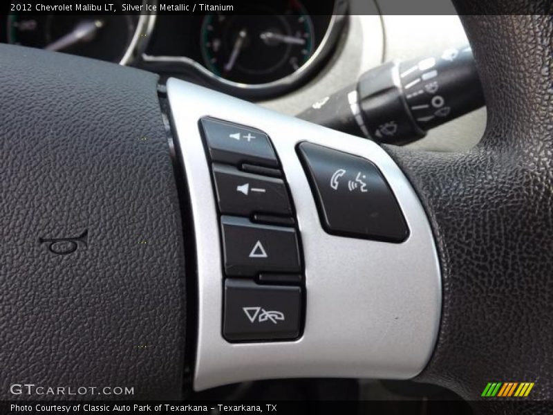 Silver Ice Metallic / Titanium 2012 Chevrolet Malibu LT