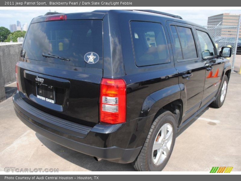 Blackberry Pearl / Dark Slate Gray/Light Pebble 2011 Jeep Patriot Sport