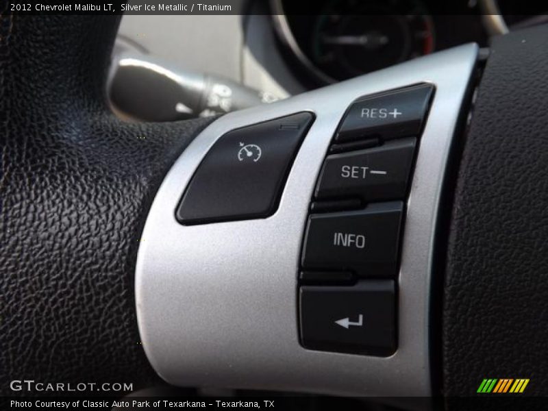Silver Ice Metallic / Titanium 2012 Chevrolet Malibu LT