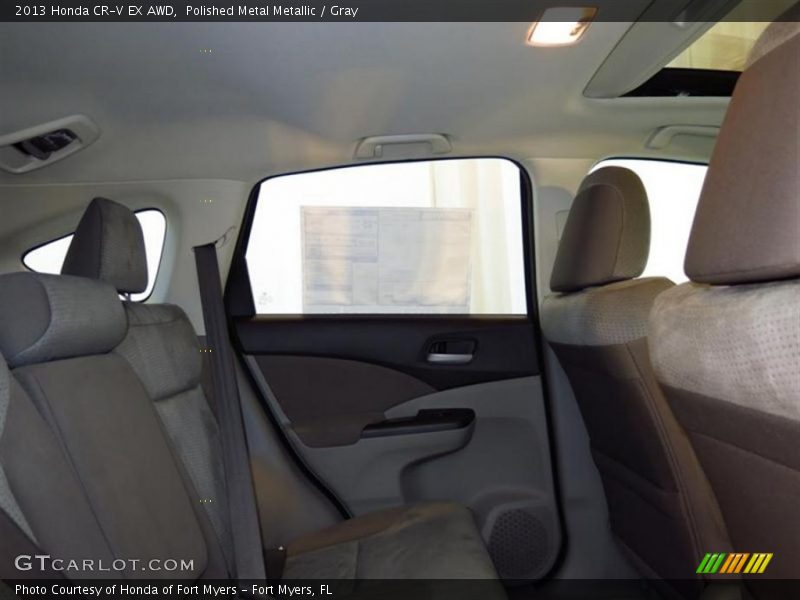 Polished Metal Metallic / Gray 2013 Honda CR-V EX AWD