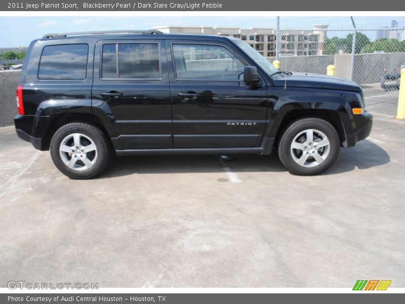 Blackberry Pearl / Dark Slate Gray/Light Pebble 2011 Jeep Patriot Sport