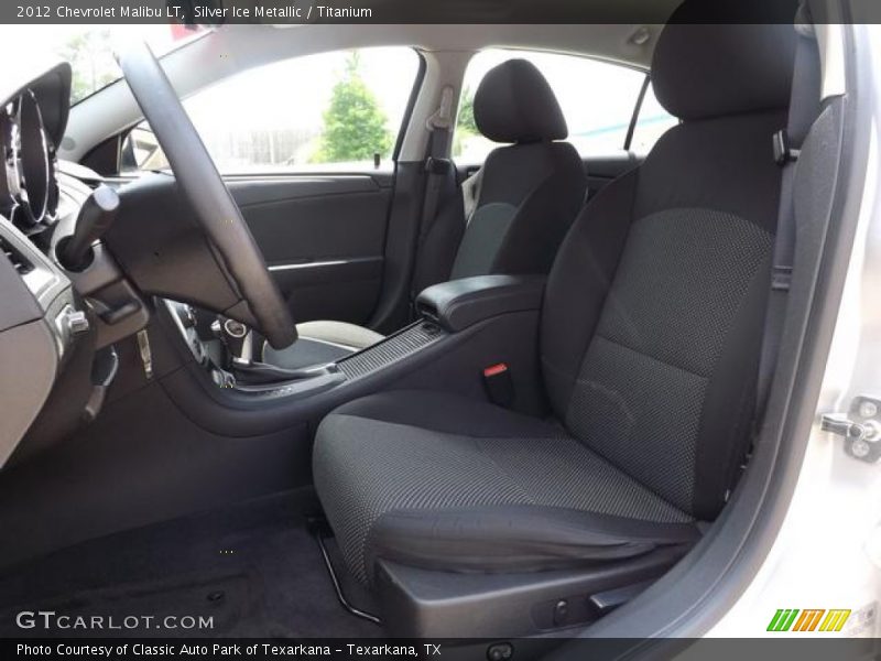 Silver Ice Metallic / Titanium 2012 Chevrolet Malibu LT