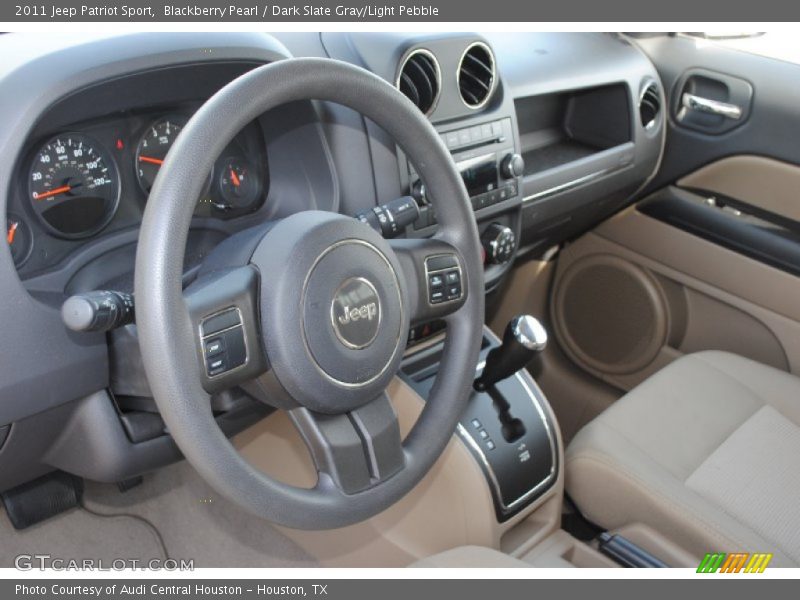 Blackberry Pearl / Dark Slate Gray/Light Pebble 2011 Jeep Patriot Sport