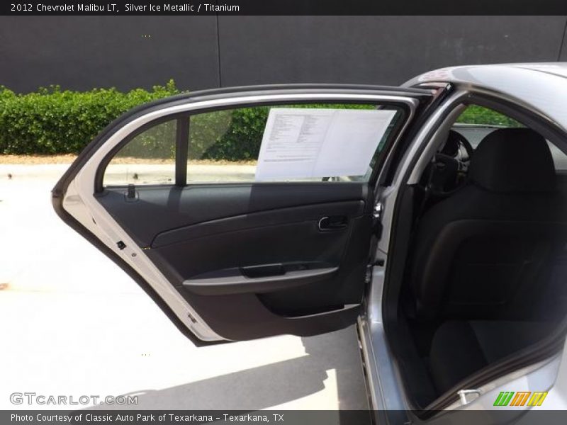 Silver Ice Metallic / Titanium 2012 Chevrolet Malibu LT