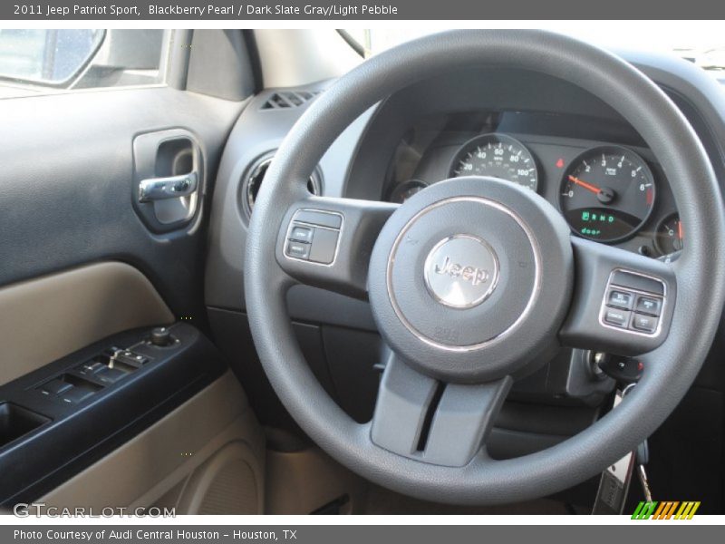 Blackberry Pearl / Dark Slate Gray/Light Pebble 2011 Jeep Patriot Sport