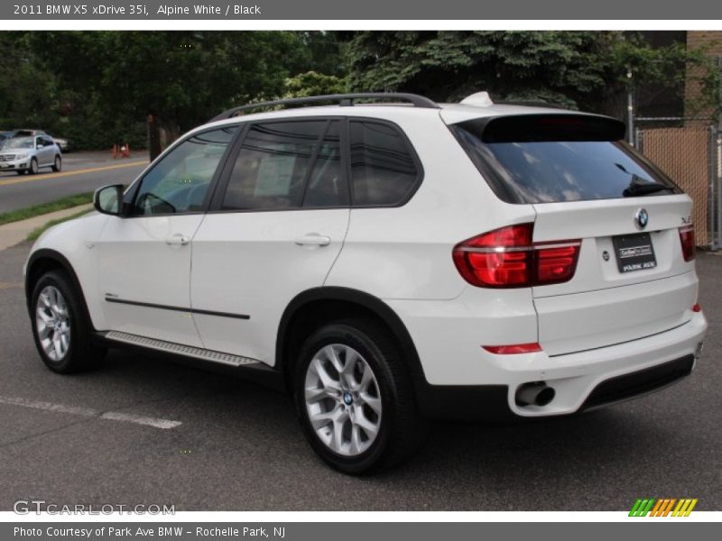 Alpine White / Black 2011 BMW X5 xDrive 35i