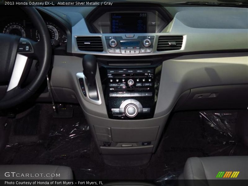 Alabaster Silver Metallic / Gray 2013 Honda Odyssey EX-L