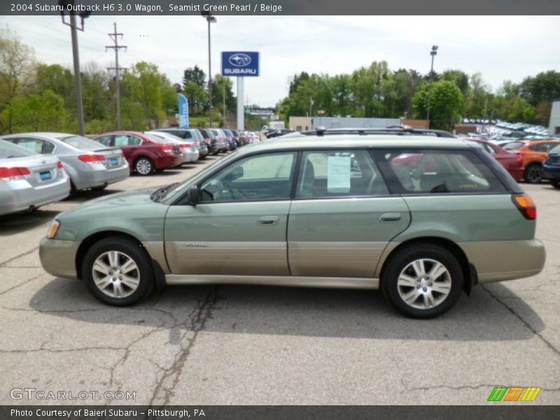  2004 Outback H6 3.0 Wagon Seamist Green Pearl