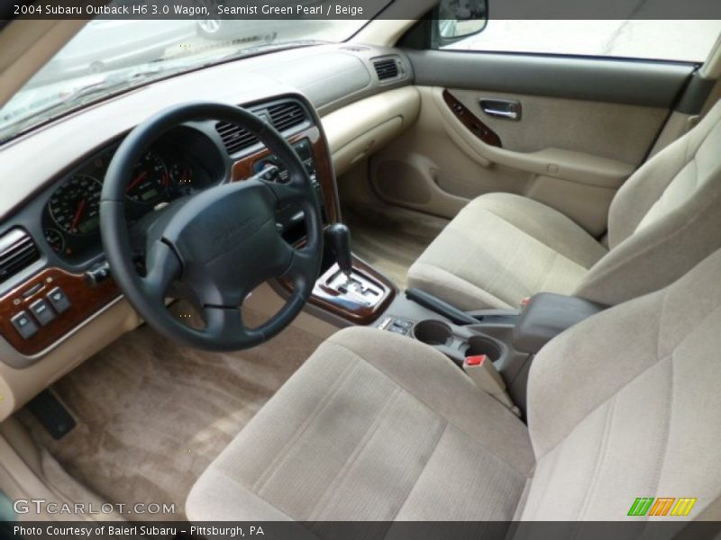 Beige Interior - 2004 Outback H6 3.0 Wagon 