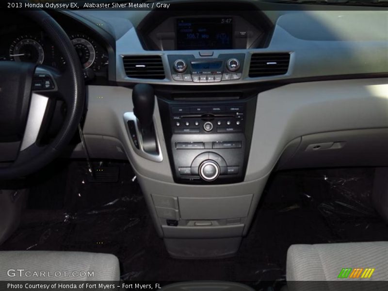 Alabaster Silver Metallic / Gray 2013 Honda Odyssey EX