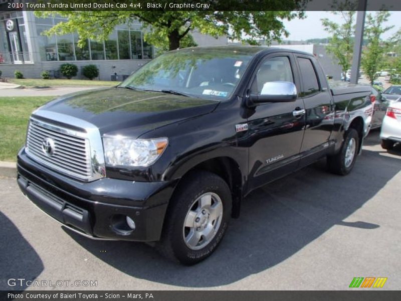 Black / Graphite Gray 2010 Toyota Tundra Limited Double Cab 4x4