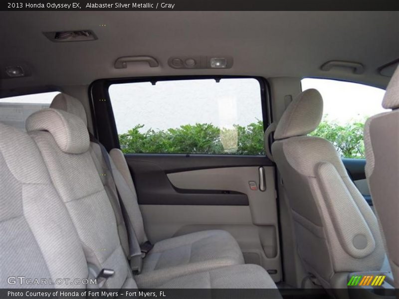 Alabaster Silver Metallic / Gray 2013 Honda Odyssey EX