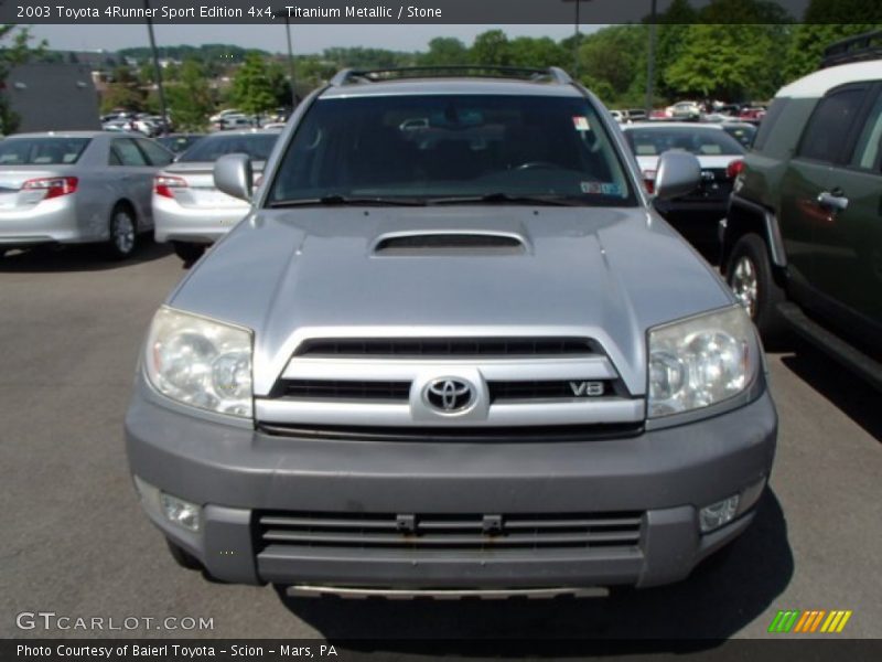 Titanium Metallic / Stone 2003 Toyota 4Runner Sport Edition 4x4