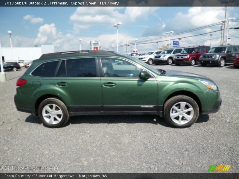  2013 Outback 2.5i Premium Cypress Green Pearl
