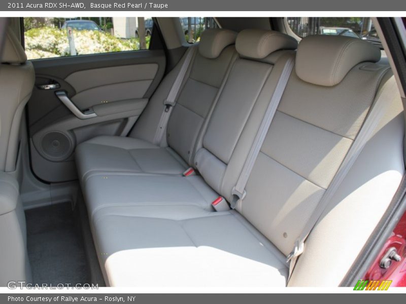 Basque Red Pearl / Taupe 2011 Acura RDX SH-AWD
