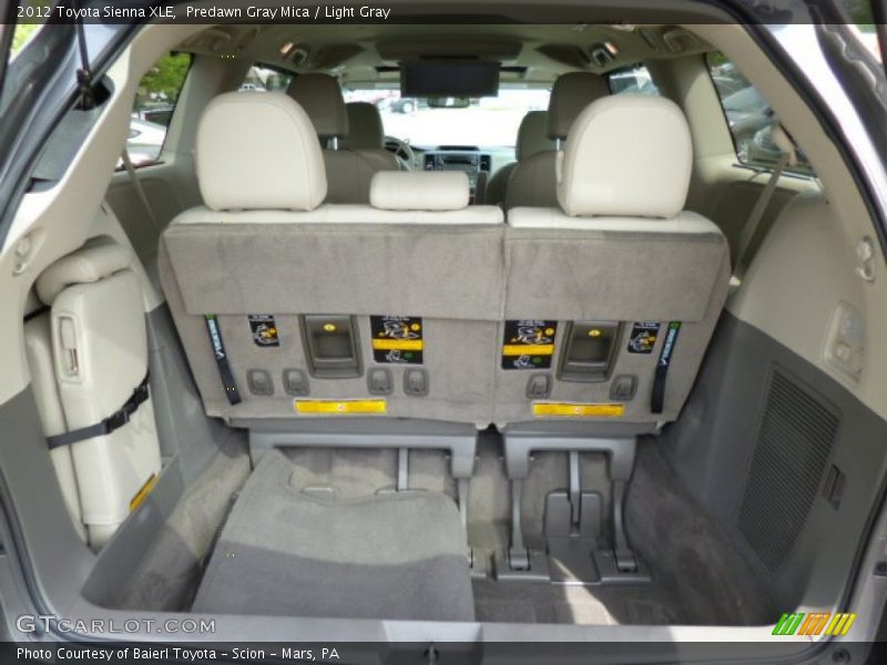Predawn Gray Mica / Light Gray 2012 Toyota Sienna XLE