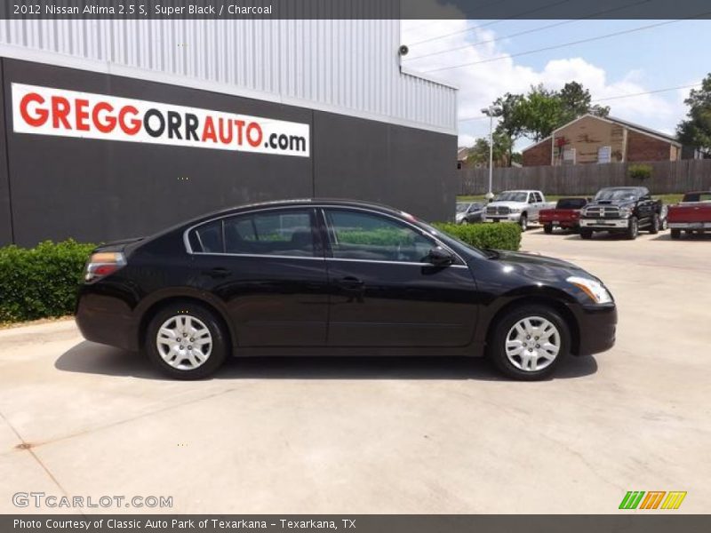 Super Black / Charcoal 2012 Nissan Altima 2.5 S