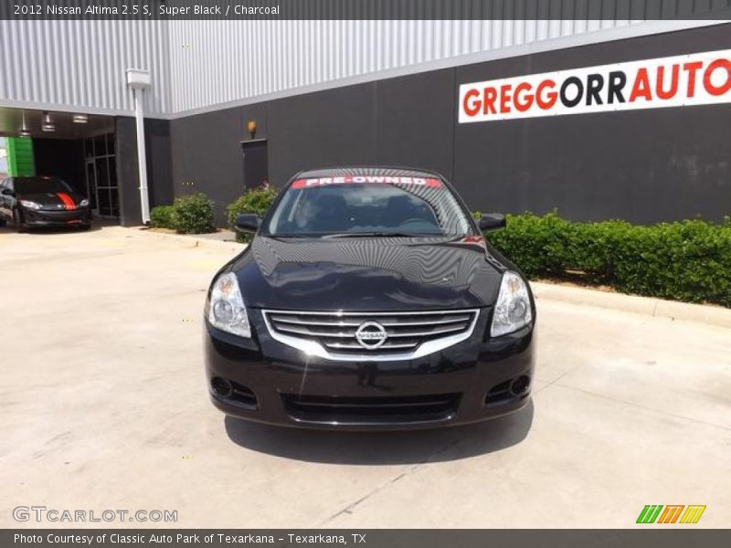 Super Black / Charcoal 2012 Nissan Altima 2.5 S