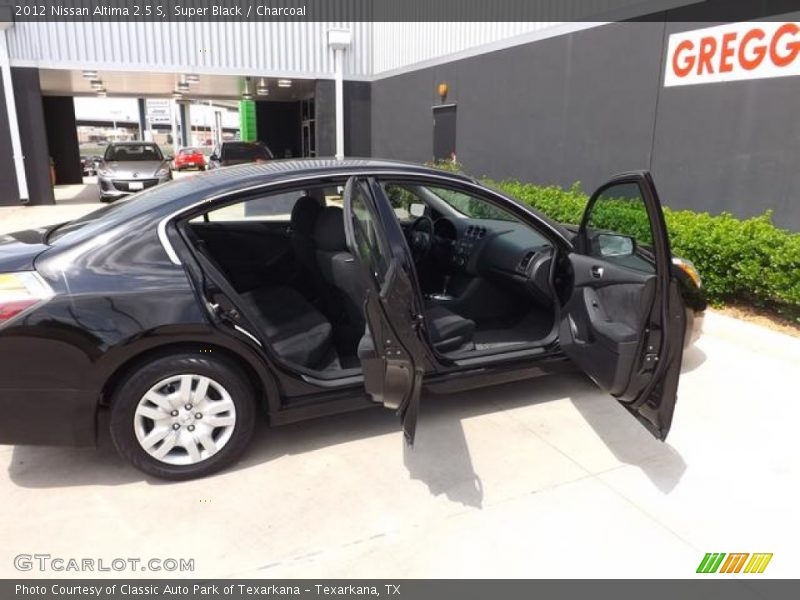Super Black / Charcoal 2012 Nissan Altima 2.5 S
