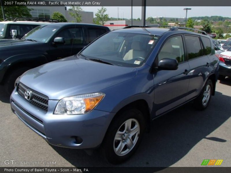 Pacific Blue Metallic / Ash Gray 2007 Toyota RAV4 4WD