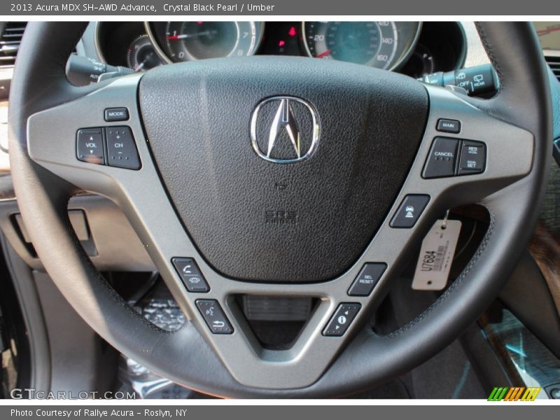 Controls of 2013 MDX SH-AWD Advance