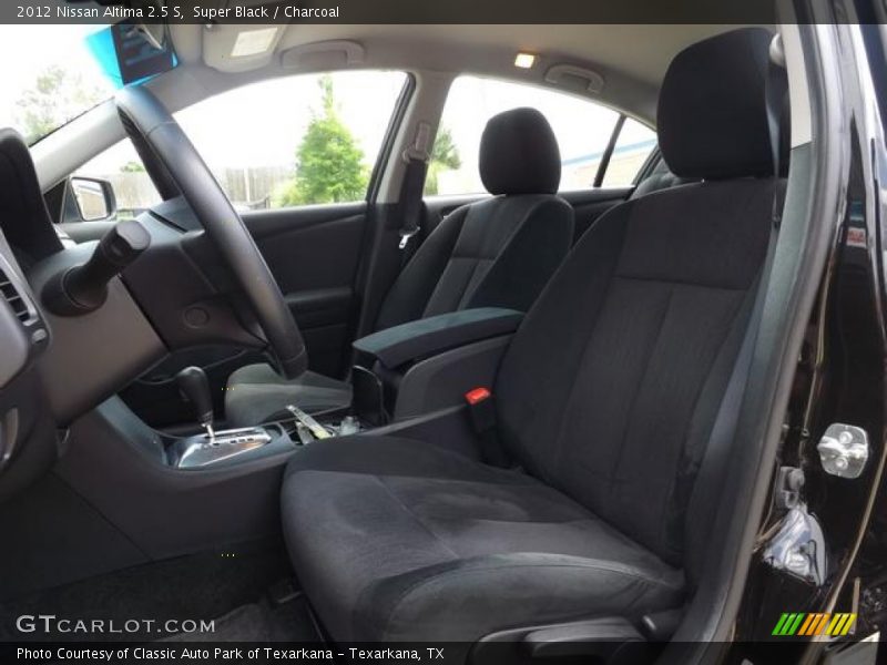 Super Black / Charcoal 2012 Nissan Altima 2.5 S