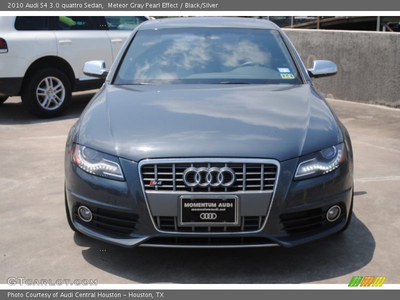 Meteor Gray Pearl Effect / Black/Silver 2010 Audi S4 3.0 quattro Sedan