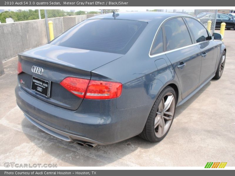 Meteor Gray Pearl Effect / Black/Silver 2010 Audi S4 3.0 quattro Sedan