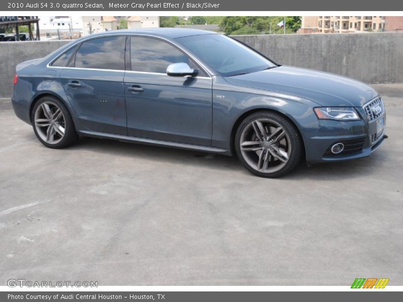 Meteor Gray Pearl Effect / Black/Silver 2010 Audi S4 3.0 quattro Sedan