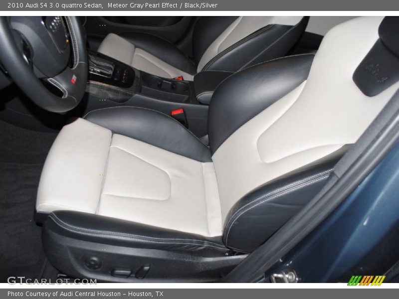 Meteor Gray Pearl Effect / Black/Silver 2010 Audi S4 3.0 quattro Sedan