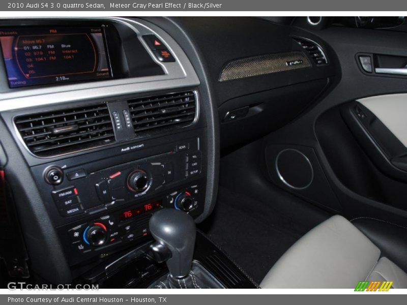 Meteor Gray Pearl Effect / Black/Silver 2010 Audi S4 3.0 quattro Sedan