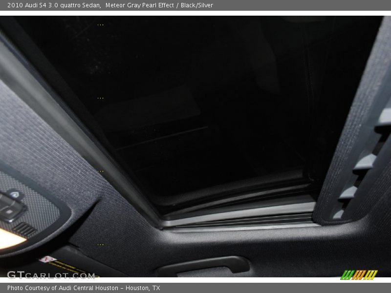 Meteor Gray Pearl Effect / Black/Silver 2010 Audi S4 3.0 quattro Sedan