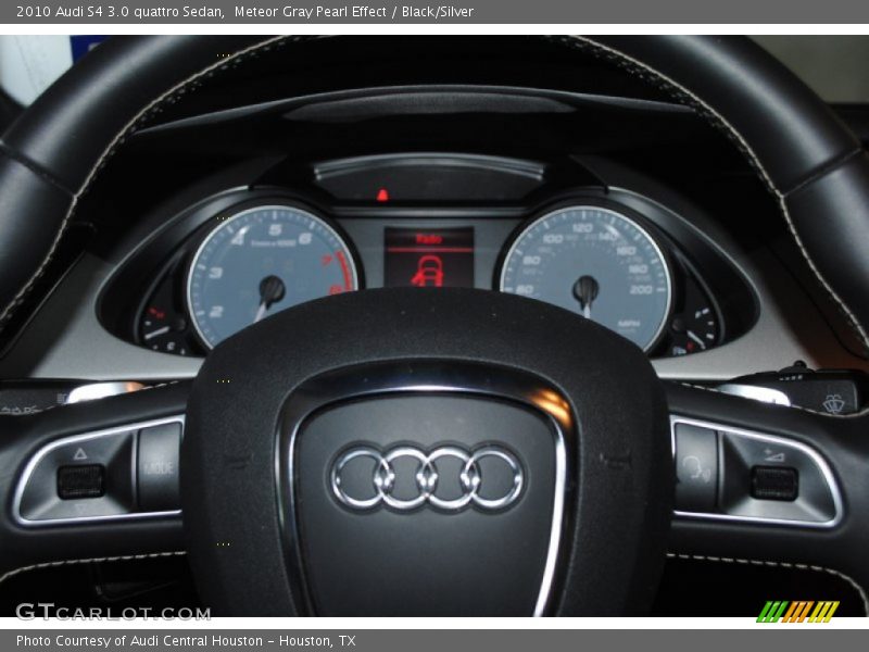 Meteor Gray Pearl Effect / Black/Silver 2010 Audi S4 3.0 quattro Sedan