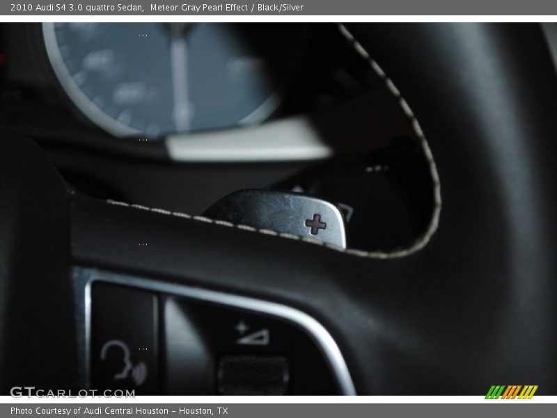 Meteor Gray Pearl Effect / Black/Silver 2010 Audi S4 3.0 quattro Sedan
